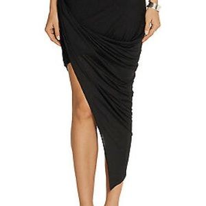 Helmut Lang Asymmetrical Wrap Skirt